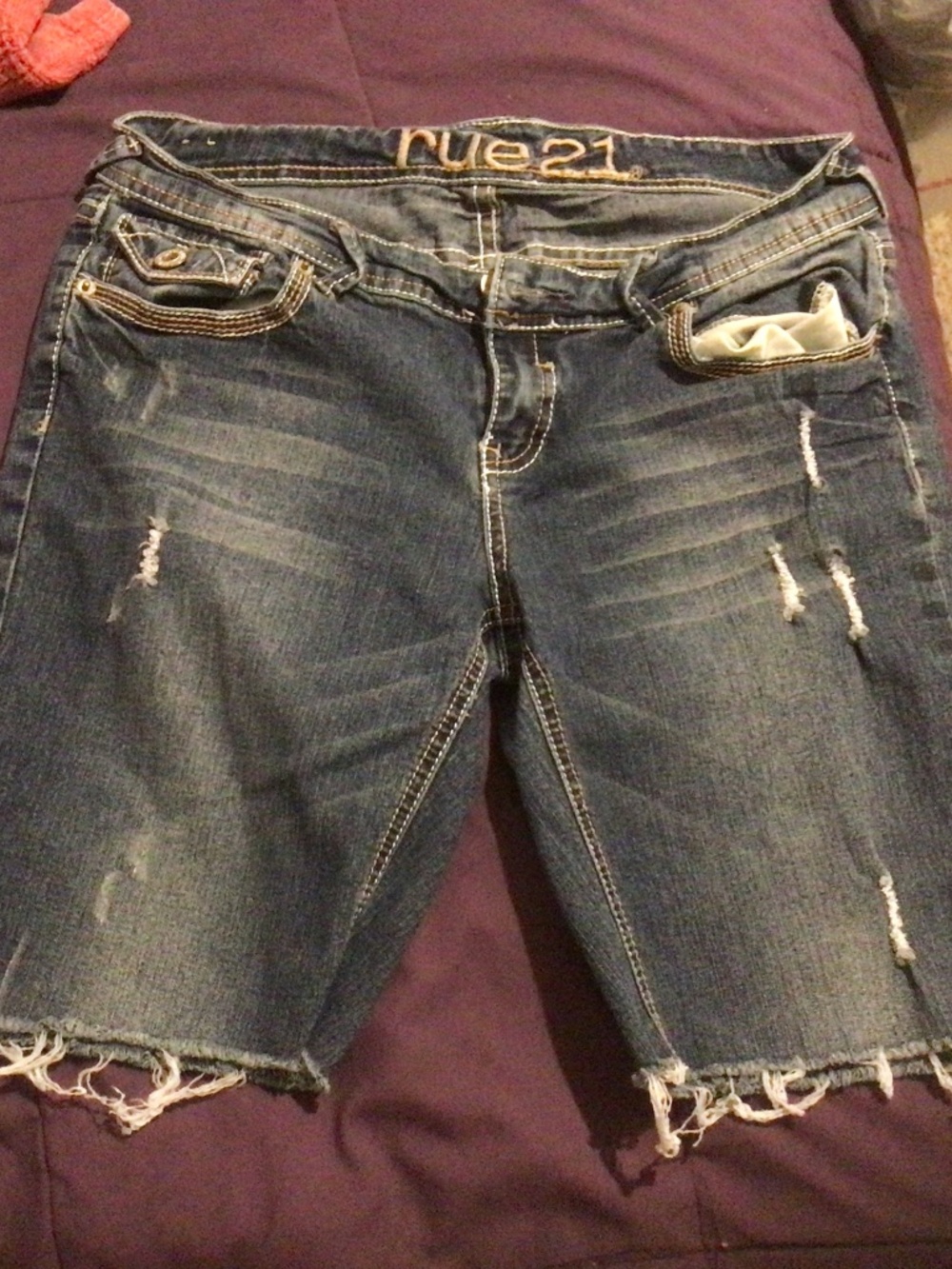Preowned Rue 21 Denim Shorts size 9/10
